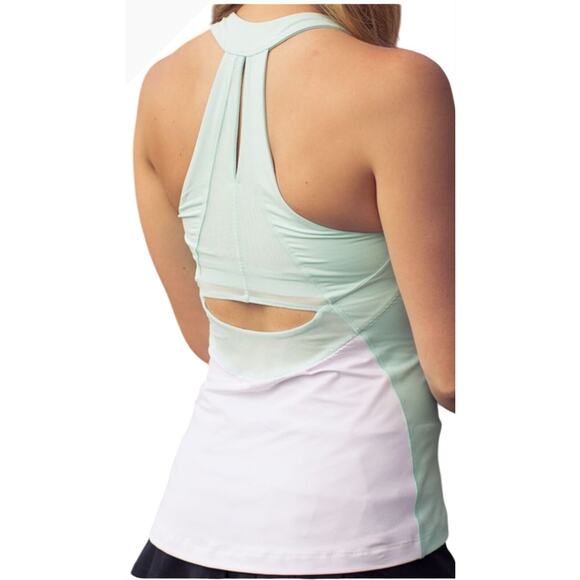 Lululemon Run Make It Count Racerback Tank Top Shirt 8 Shelf Bra Moisture Wick - Picture 4 of 10